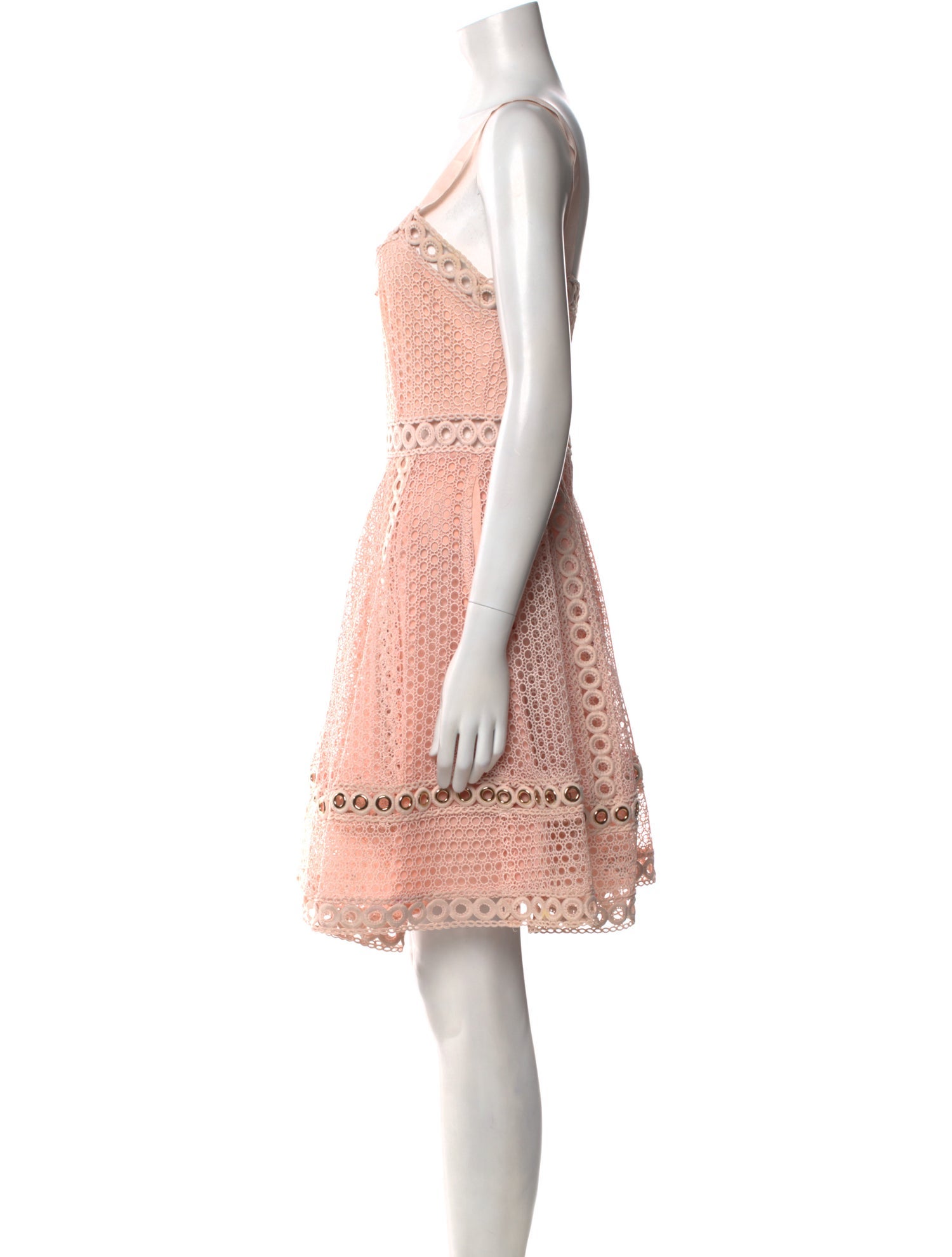 Maje Square Neckline Mini Dress